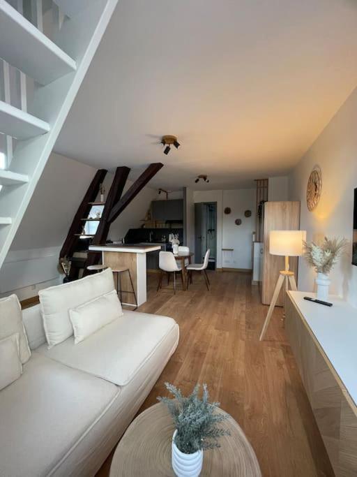 Duplex Bord De L'Eure - Parking Inclus - Jolie Vue Sur La Cathedrale Apartment Chartres Exterior foto