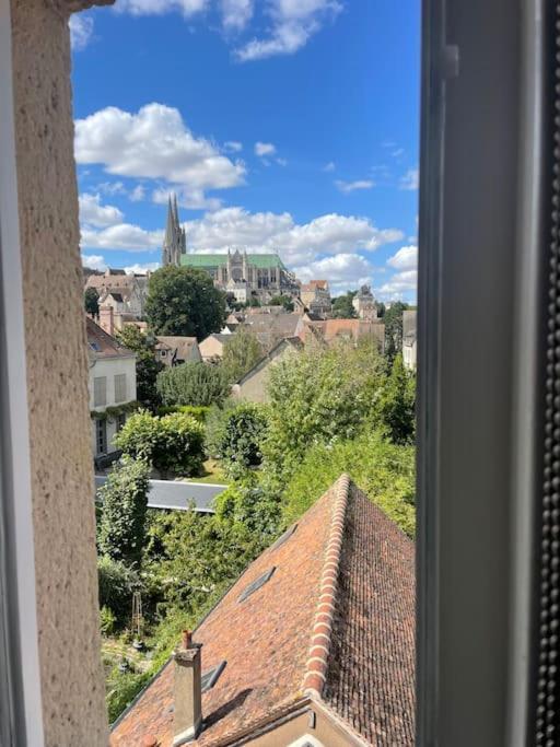 Duplex Bord De L'Eure - Parking Inclus - Jolie Vue Sur La Cathedrale Apartment Chartres Exterior foto